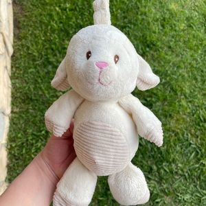 Kellytoy Lamb Sheep Cream Off White Rattle Crinkle Ears 11" Plush Stuffed Animal